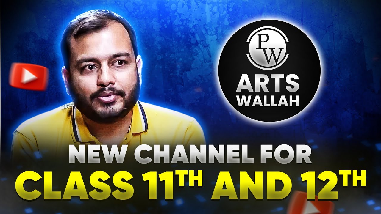 Launching FREE Batch for Class 12th  @pw-artswallah  | NEW Channel | Check Description