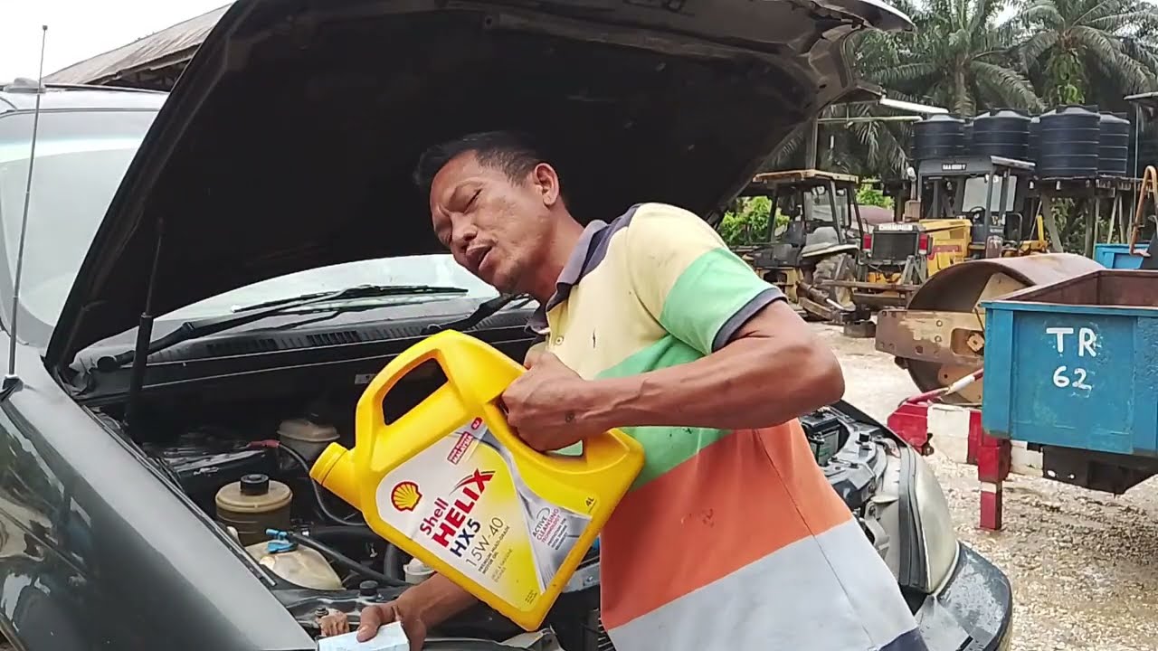 Maintenance engine NAZA Ria ll Kia 