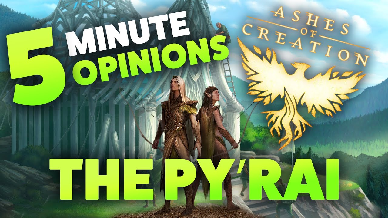 Ashes of Creation - Py'Rai Elves | Five Minute Opinions