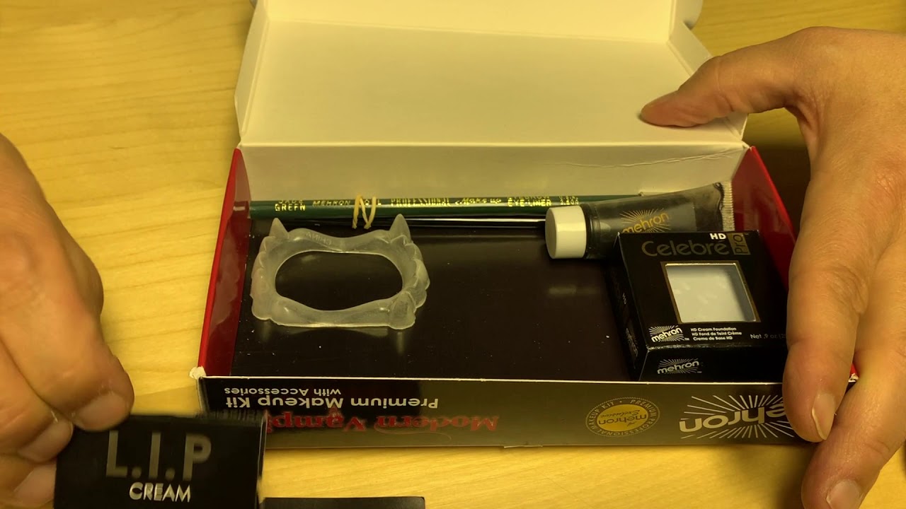 Mehron Modern Vampire Kit Walk Through