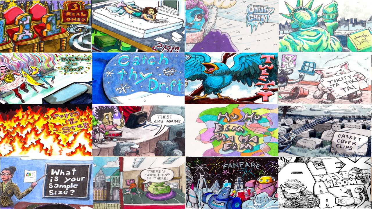 Inktober Inspired Visual Music Album - Inking Arts 2025 (part 2)