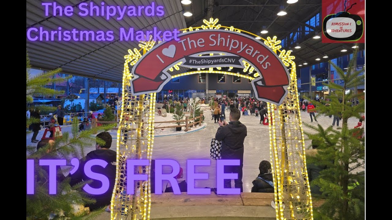 The Shipyards Christmas Market 2025, Christmas time in Vancouver ,