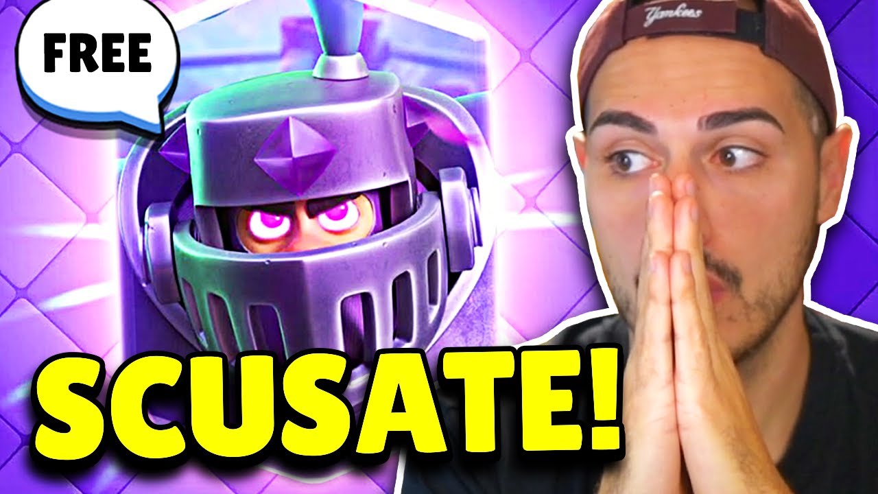 SCUSATEMI... PRIMA VOLTA con GRAN CAVALIERE EVO! 💔 Clash Royale ITA