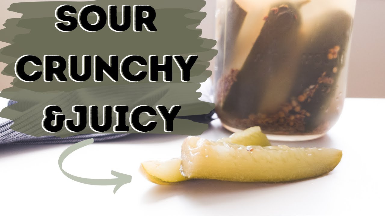 How to Make Lacto-Fermented Pickles | Easy Fermented Foods