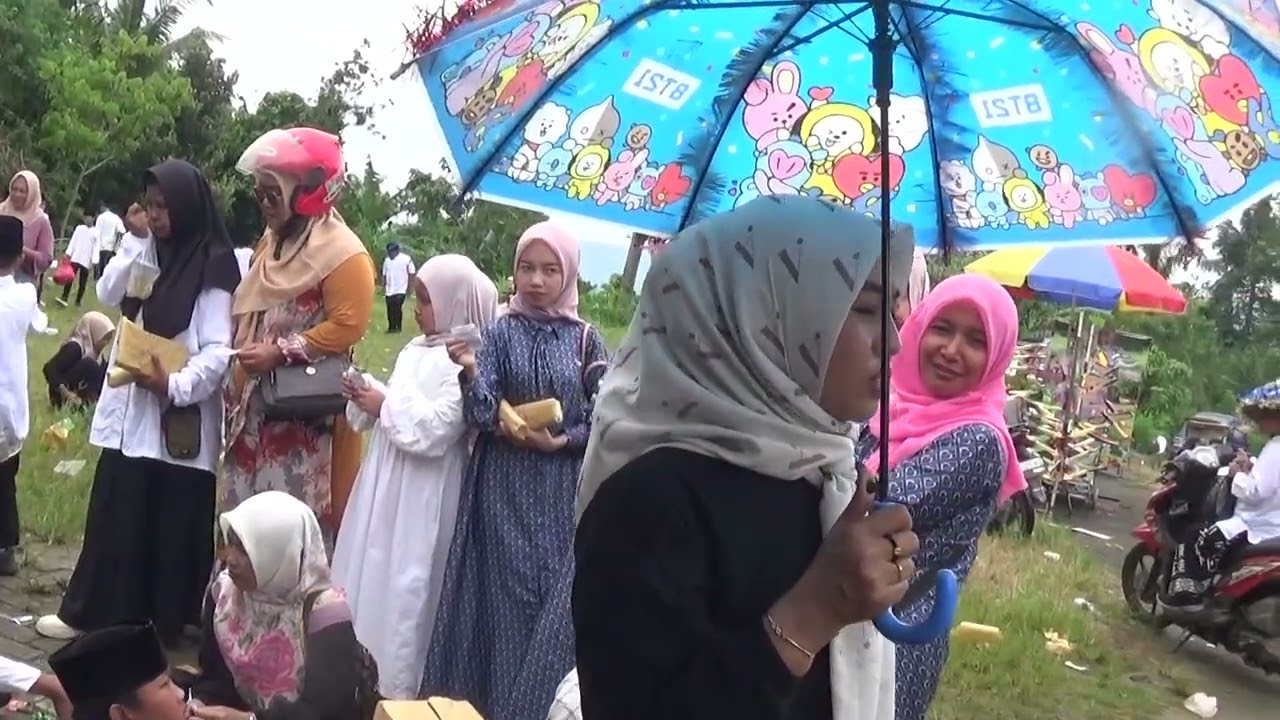 Siang hari masih terus undian berhadiah pawai ta'aruf KKG PAI Tanggunggunung
