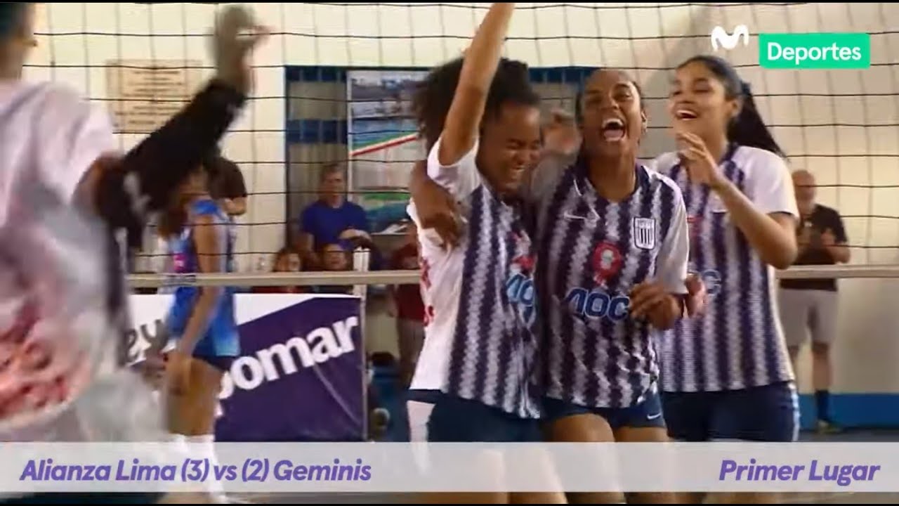 Alianza Lima 3-2 Géminis: final en Liga Nacional de Vóley Juvenil | RESUMEN