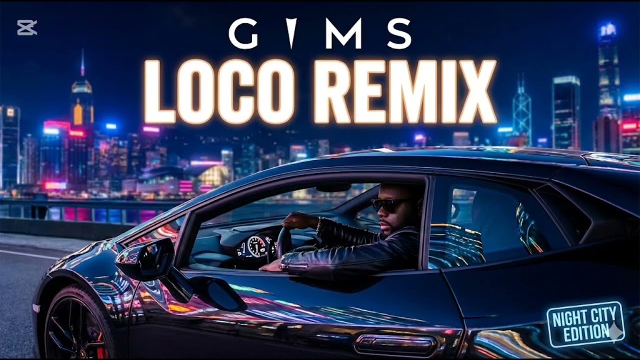 POV: Driving a Lamborghini in Paris at 2AM 🌃🏎️ | Gims - Loco (Remix)