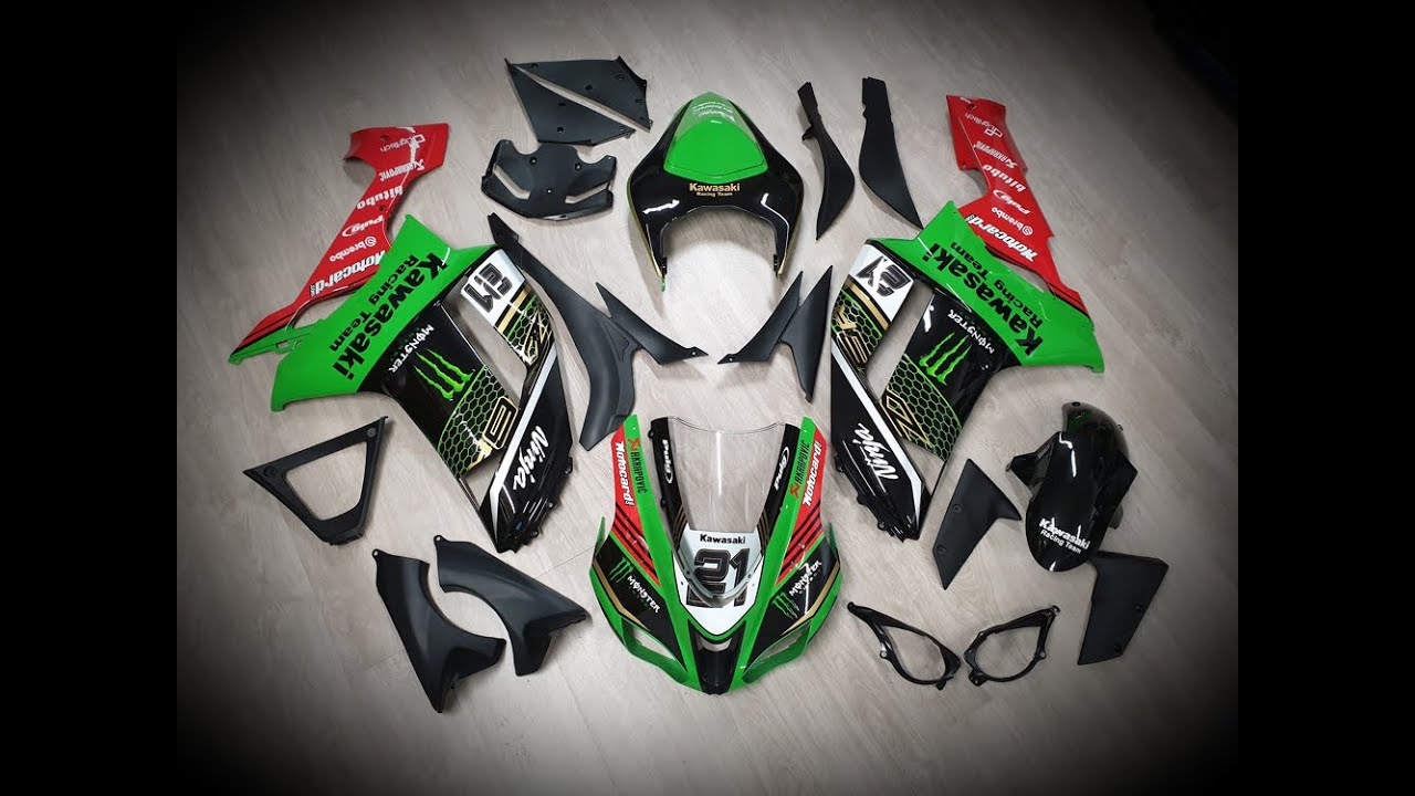 Carena x Kawasaki ZX6R 2007/2008 Replica KRT 2020