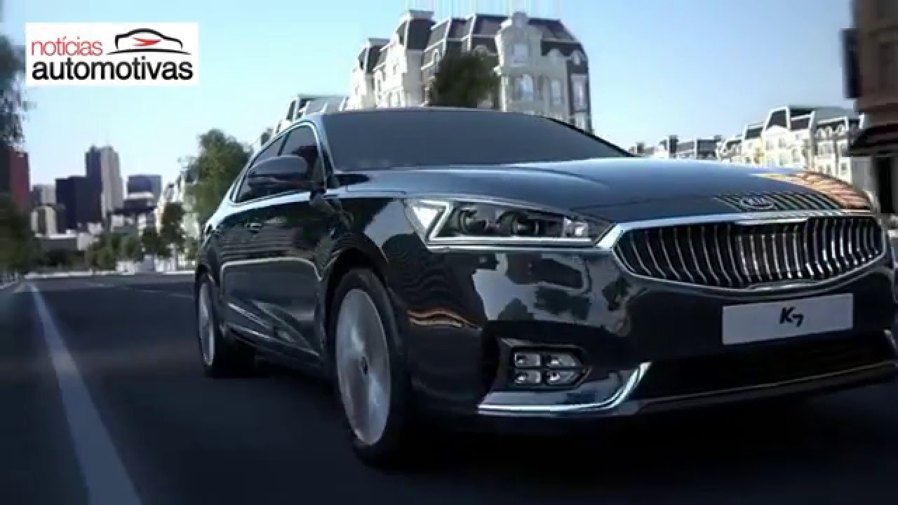 Kia Cadenza 2017 / Kia K7 2017 - NoticiasAutomotivas.com.br