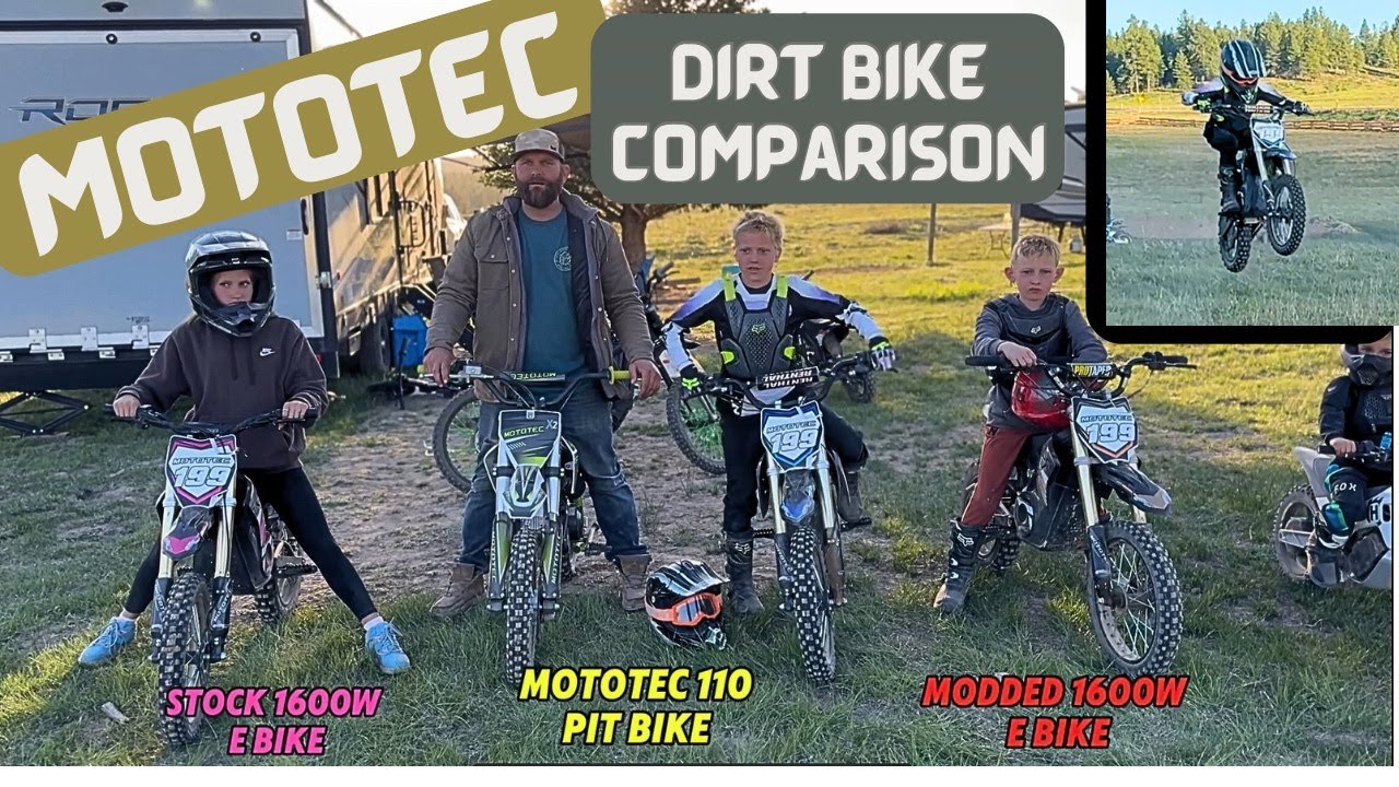 110 Gas Mototec VS Electric Mototec