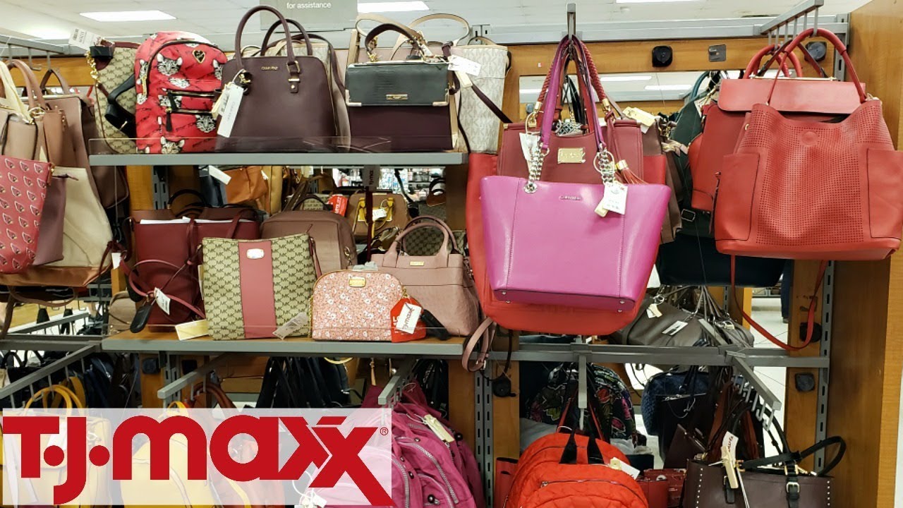 TJ MAXX HANDBAGS PURSE SHOP WITH ME WALK THROUGH 2018