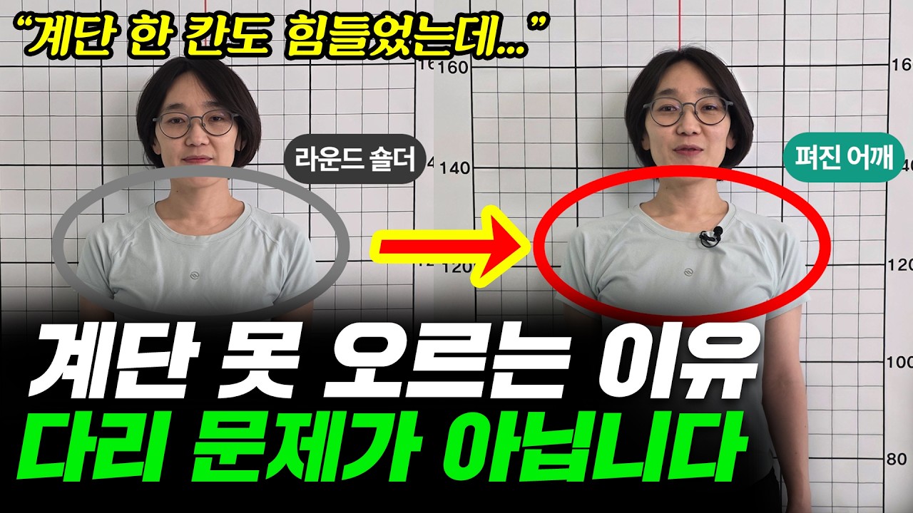 계단 한 칸도 힘들었는데...왜 아무도 이걸 안 알려줬을까?
