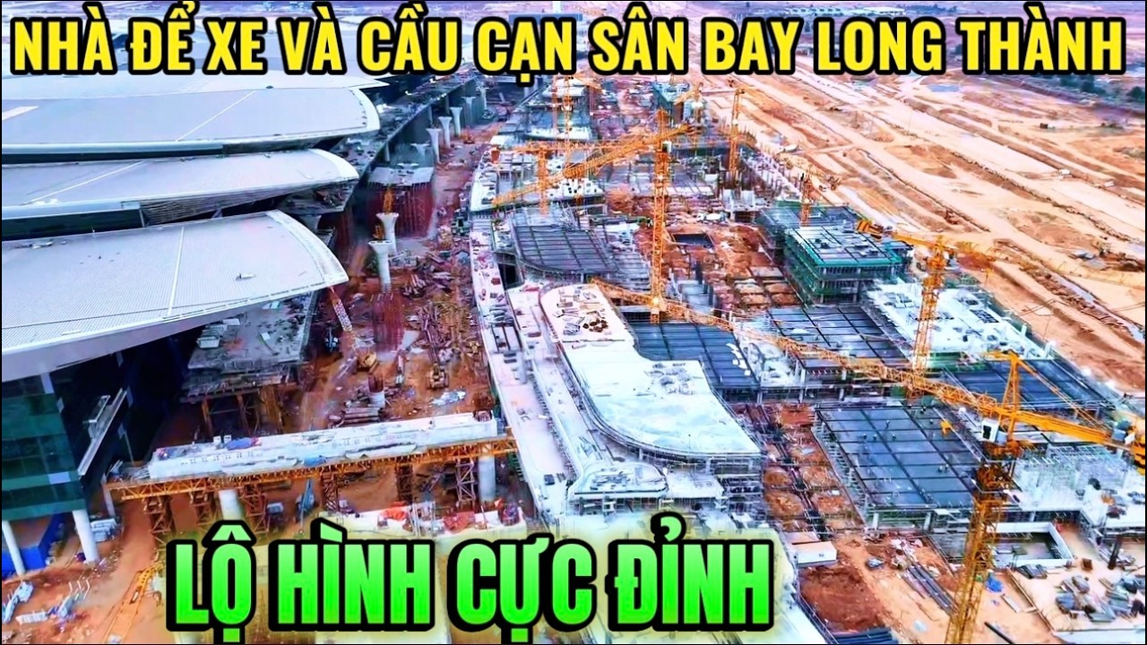 MẶT TRƯỚC NHÀ GA CẦU CẠN NHÀ ĐỂ XE LỘ HÌNH CỰC ĐỈNH.