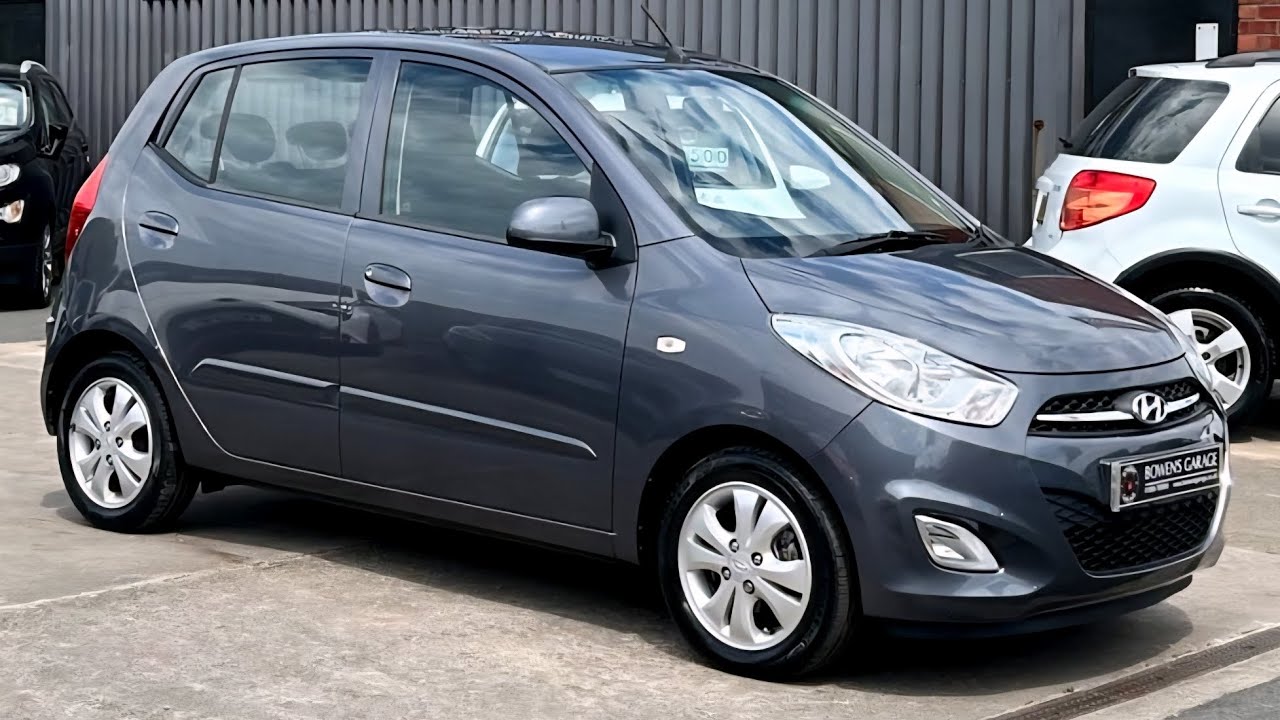2013 (63) Hyundai I10 Active 1.2 5Dr in Carbon Grey. 33k Miles. 2 Owners. 8 Services. £20 Tax. £5000