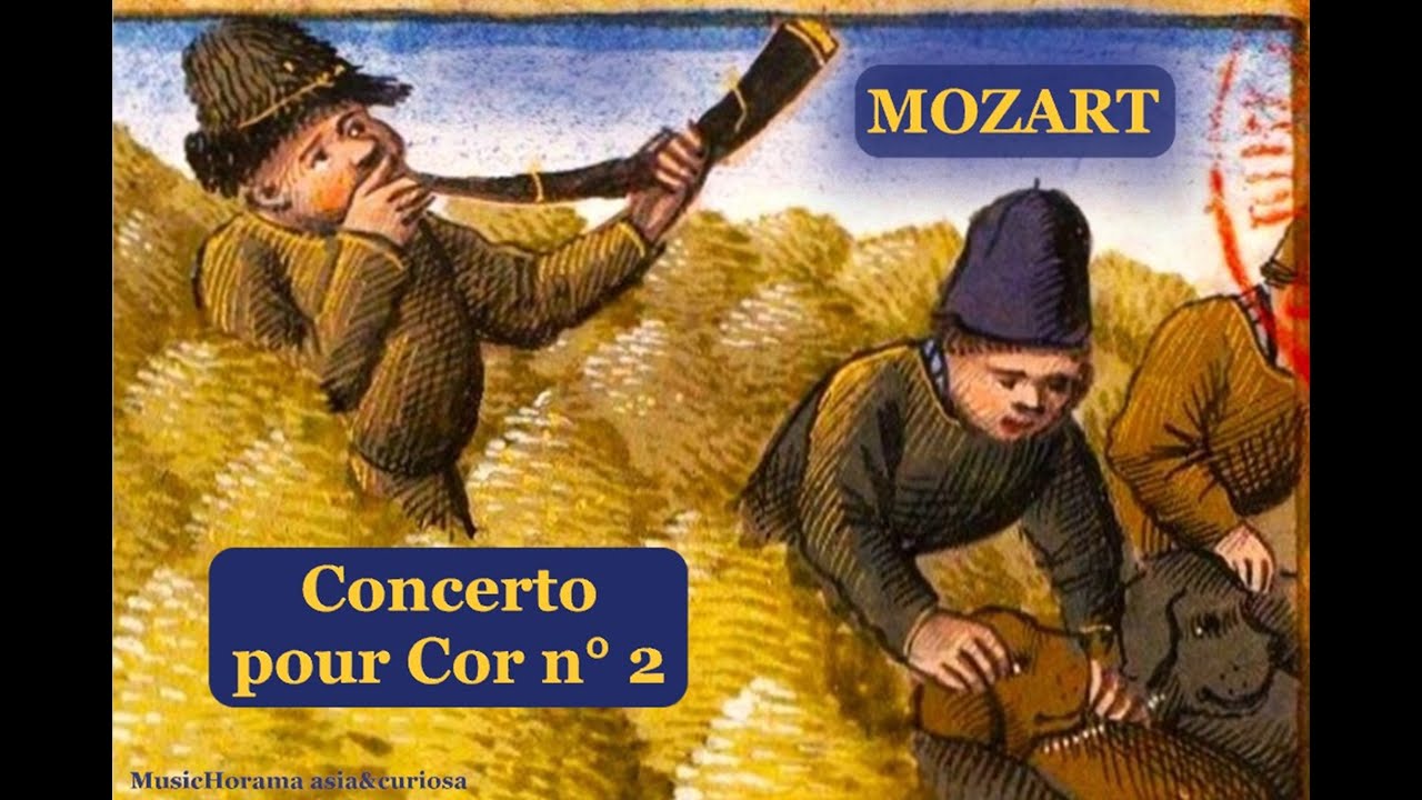 MOZART W.A. Concerto pour Cor n° 2 - Hermann Baumann - Mozarteum Salzburg, Léopold Hager