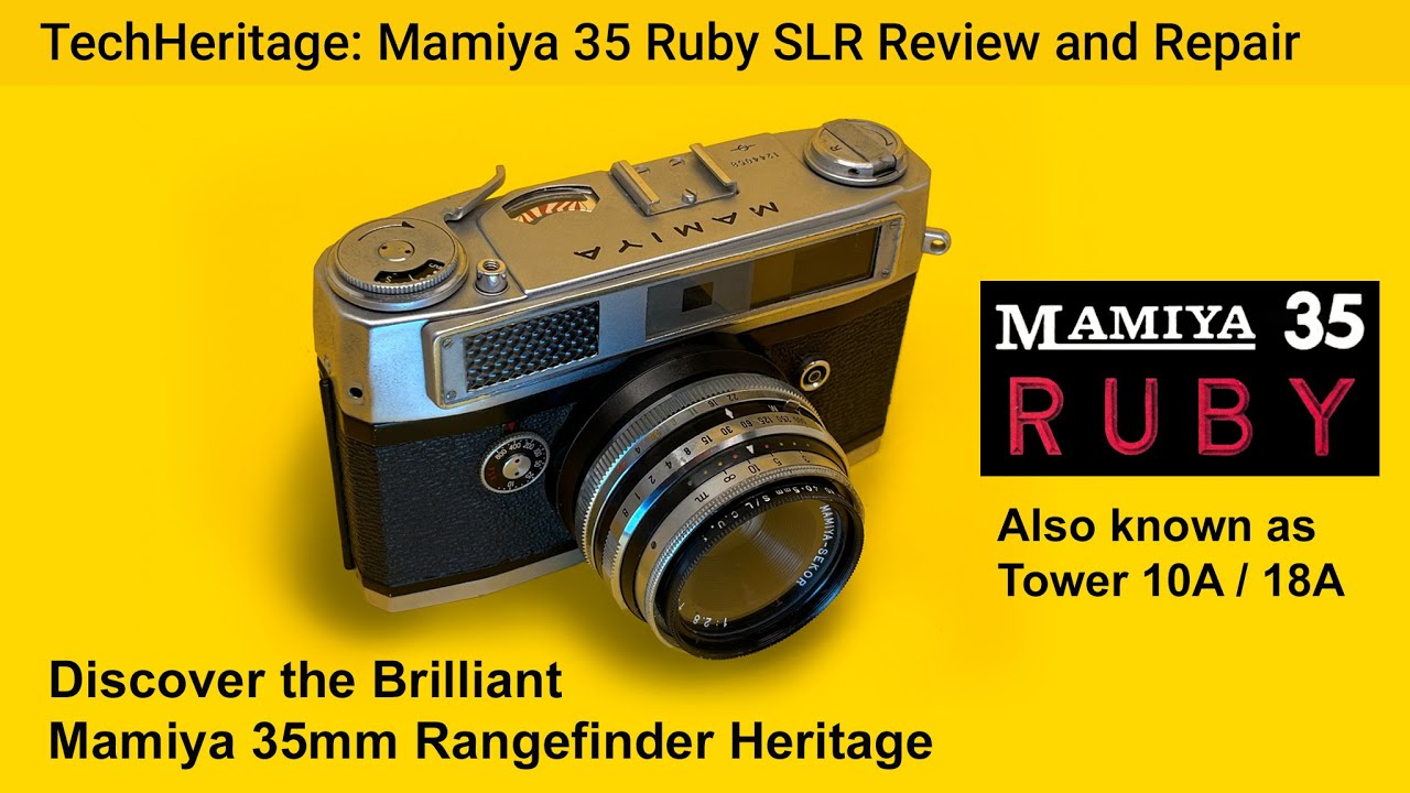 Mamiya 35 Ruby Detailed Review and Restoration to Full Functionality