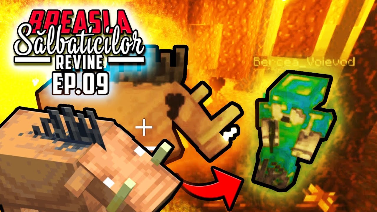 Minecraft Breasla | Bercea Vs Porc Mare din NETHER! Ep #9