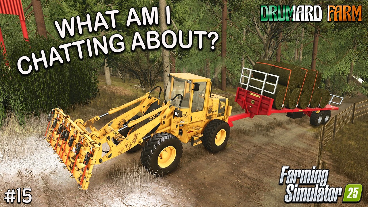 Ферма Друмарда! #15 (Странный зимний туман?!) Геймплей Farming Simulator 25