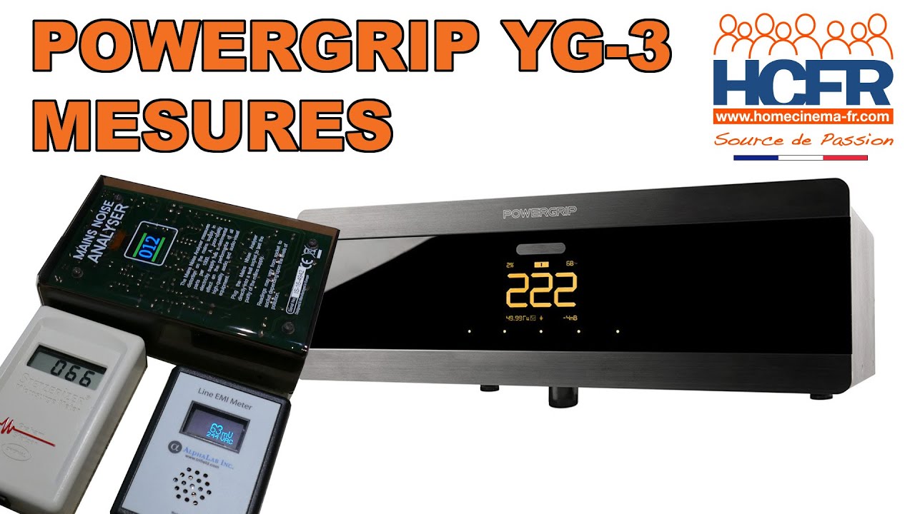 HCFR Powergrip YG-3, les mesures de performance