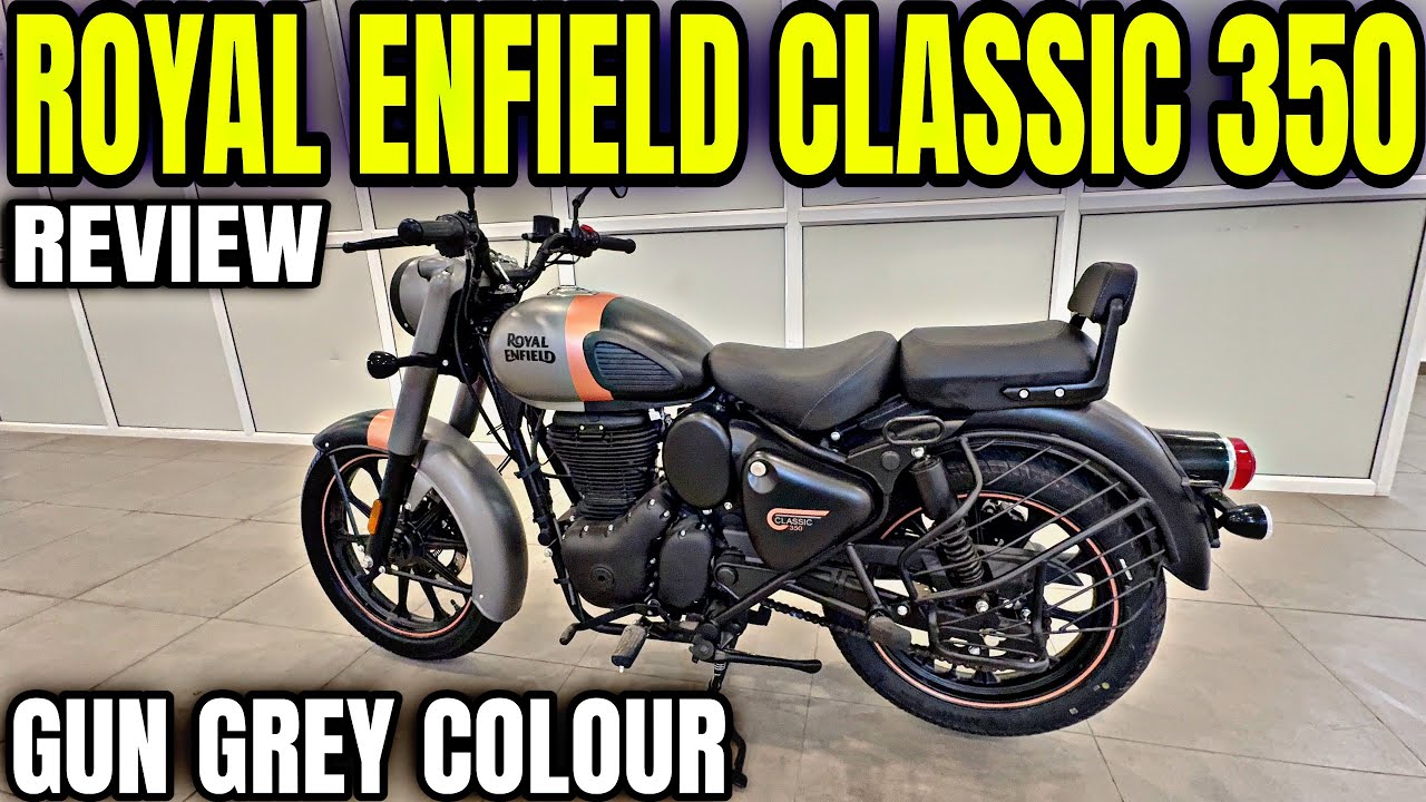 Royal Enfield Classic 350 Gun Grey Colour Detailed Review 2026 🔥| Engine, Mileage, Price, Features 
