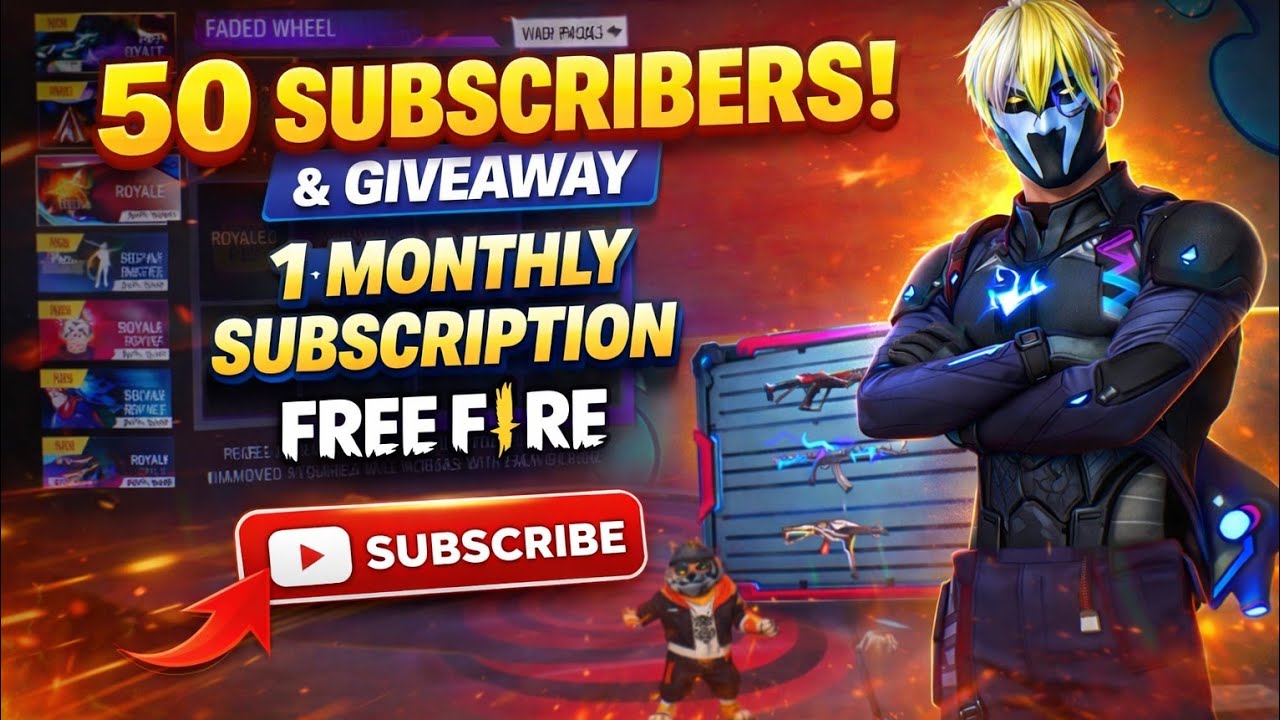 Giveaway Result 🎉Winner already selected 💎Thanks for 50 Subs ❤️More events soon 🔥