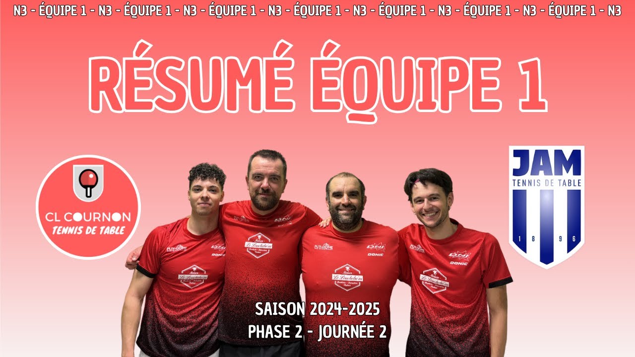 CL COURNON 1 vs PARIS 14 JAM 1 Journ&eacute;e 2 Ph2  2025 02 01