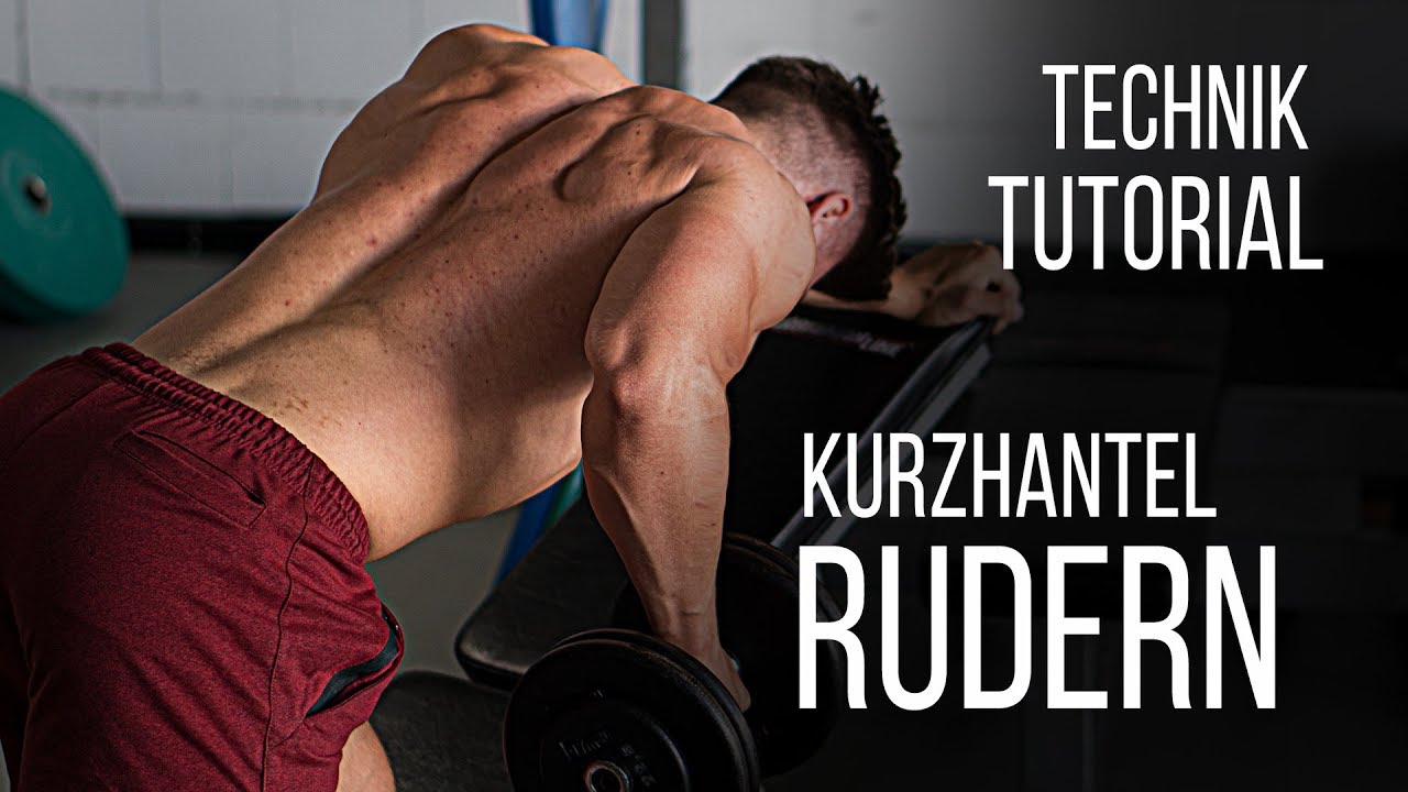 Das BESTE Rücken Tutorial | Kurzhantelrudern Technik für MASSIVEN Rücken