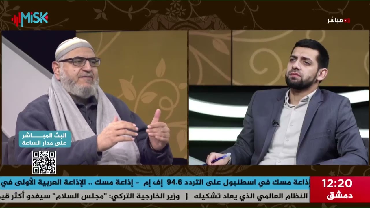 (الحلقة الثالثة والستون) من برنامج فتاوى مع الدكتور أحمد حوى يحاوره محمد مهدي 