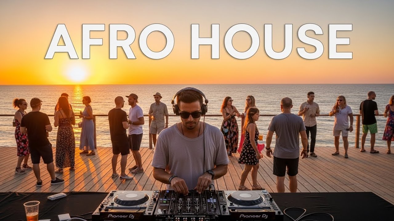 Tropical Sunset Mix 2026 SUMMER AFRO HOUSE Chill Out Summer Lounge Music Warm Breeze Ocean Waves