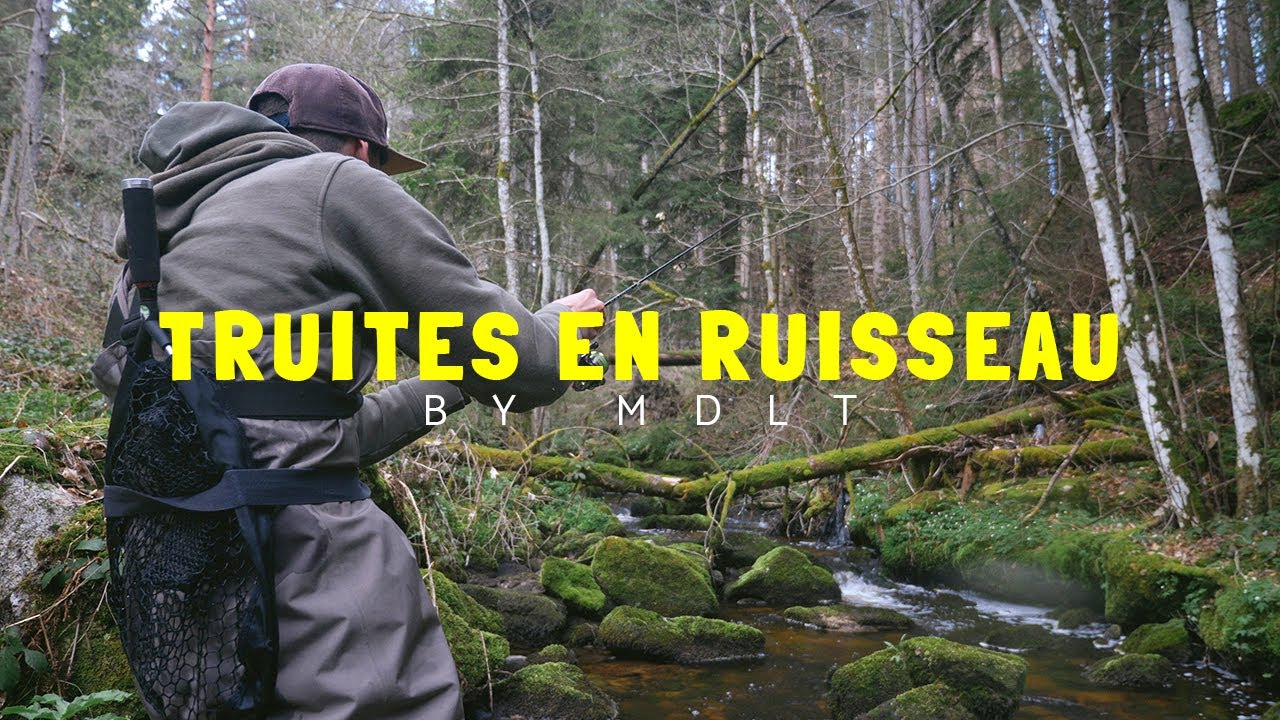 TRUITES en RUISSEAU en ULTRA-LÉGER