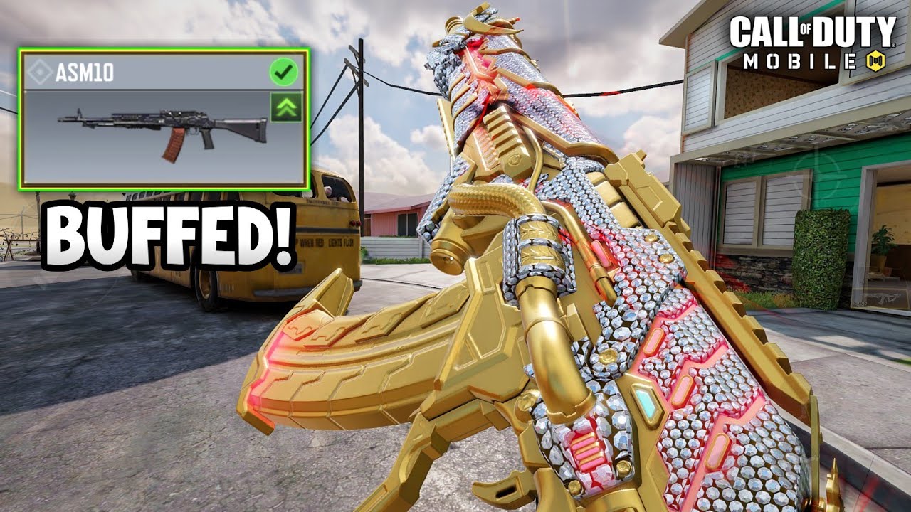 Let’s try the Buffed ASM10 (Best ASM10 gunsmith)