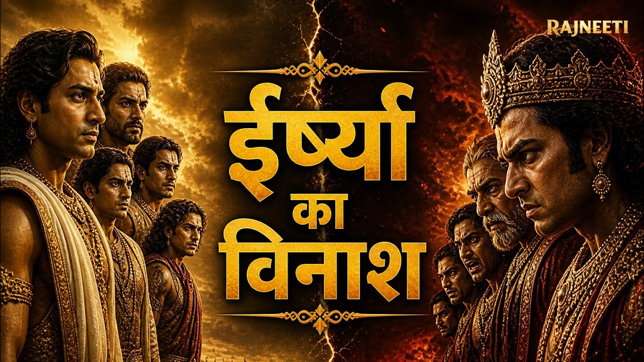 पांडव–कौरव Rivalry: ईर्ष्या का विनाश