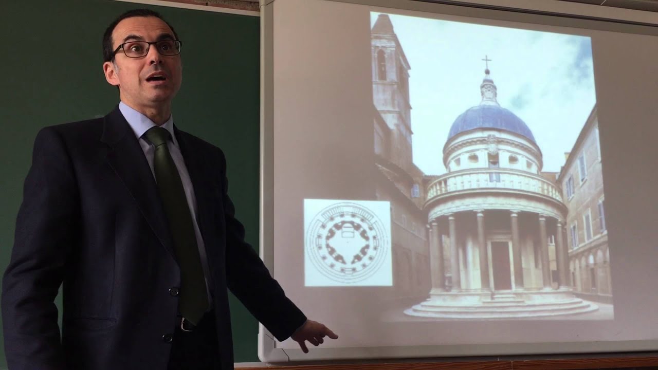 Resumen de san Pietro in Montorio, Roma. Bramante