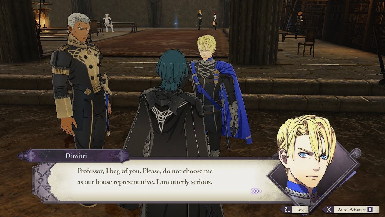 Asking All Students For White Heron Cup Dialogues | Fire Emblem: Three Houses