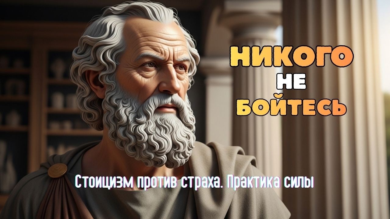Никого не бойтесь. Жесткая правда стоицизма | PROСТОИЦИЗМ