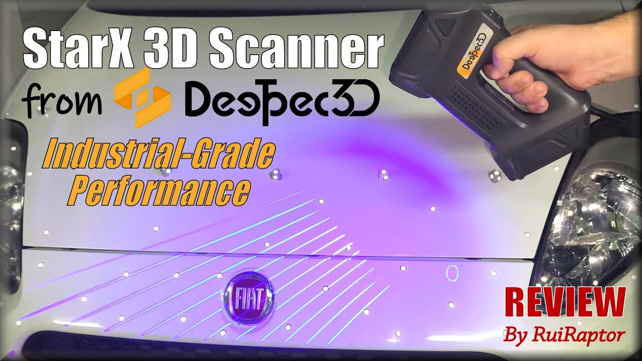 3D-сканер DEEPTECH StarX — ручной синий лазер — ПОЛНЫЙ ОБЗОР