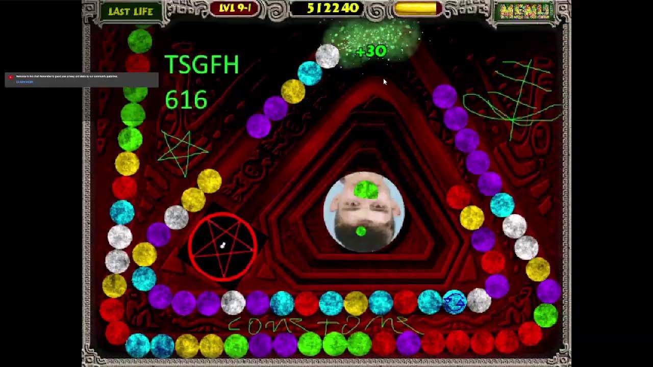 Zuma [satanuza mod] let's stream play episode 1