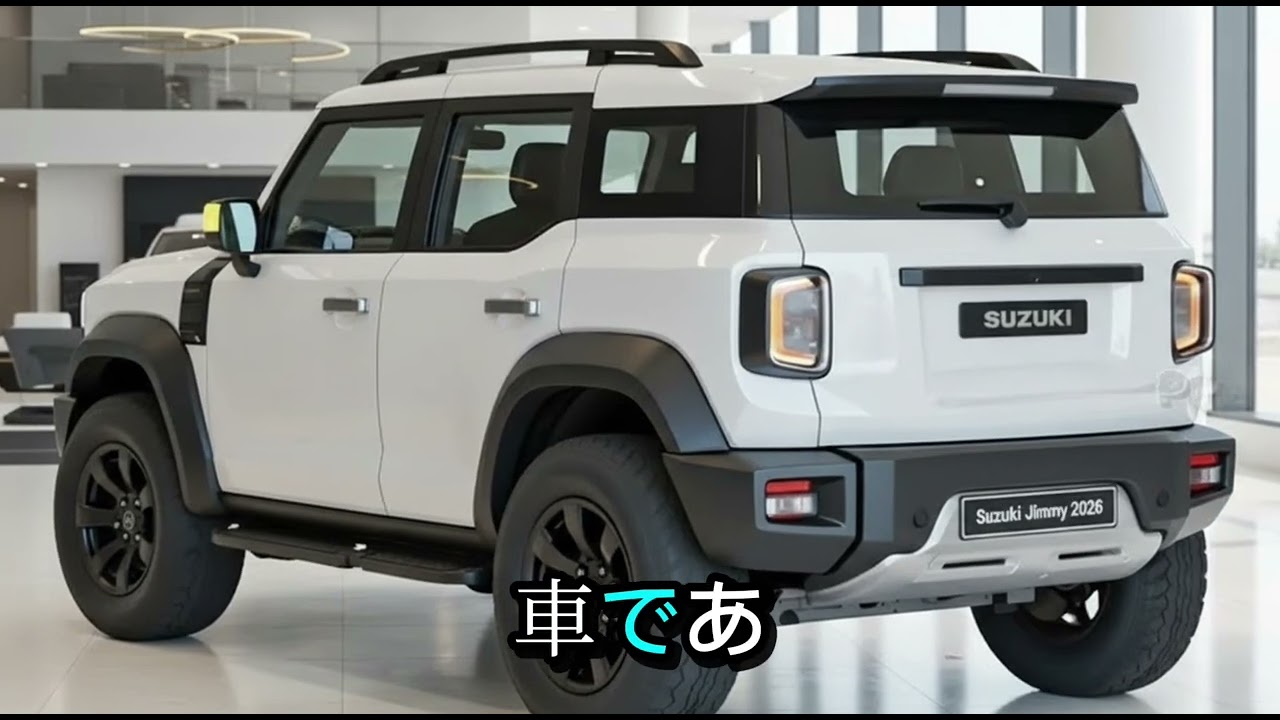 【2026年新型】スズキ・ジムニー徹底解説｜価格・燃費・内装・進化した4WD性能とは？