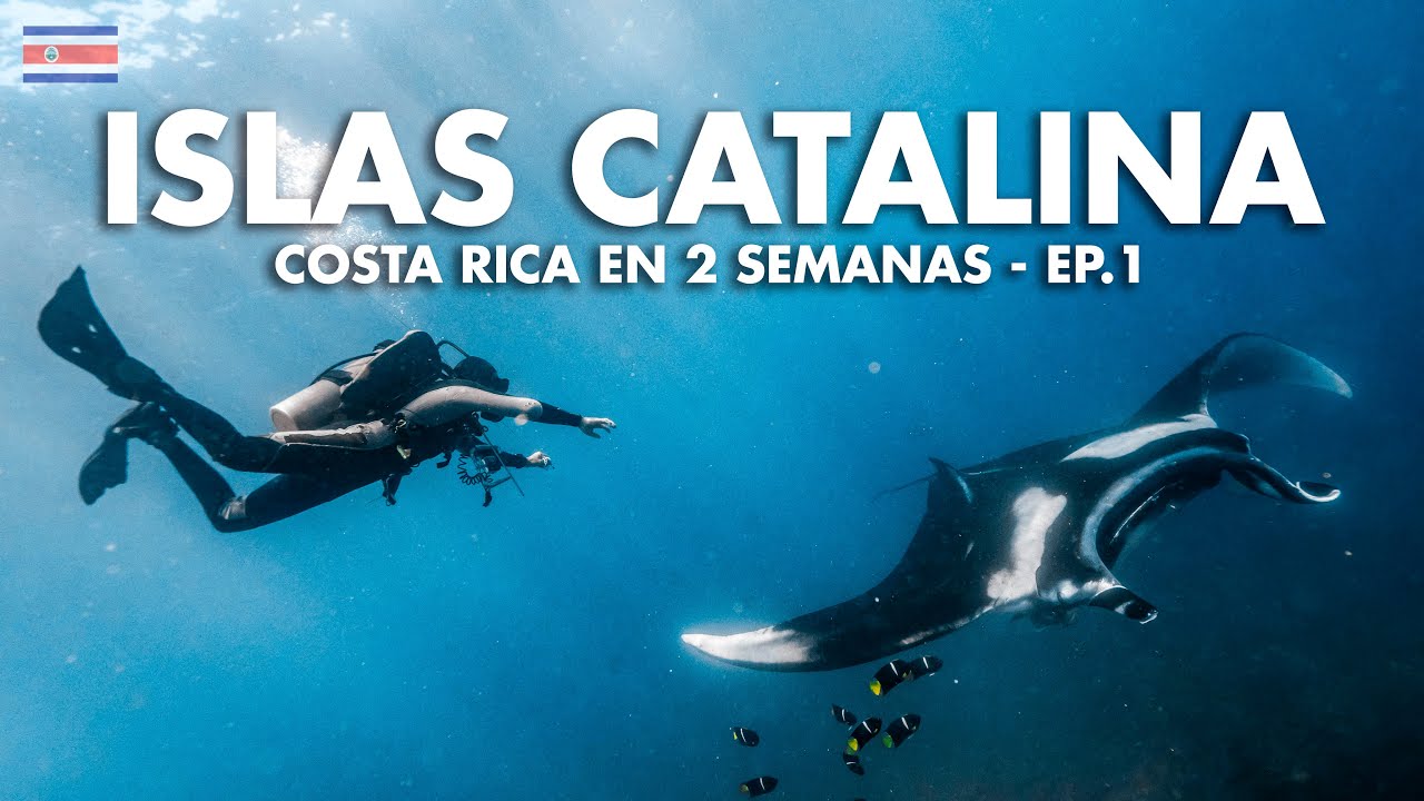 Islas Catalina | Buscando Mantas Oceánicas | Costa Rica en 2 Semanas | Ep.1
