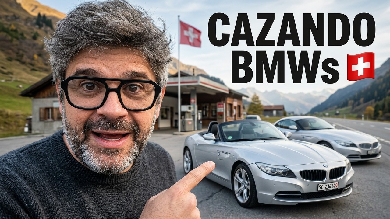 🇨🇭 Nos vamos a SUIZA a comprar dos BMW Z4 3.5 ... Te ense&ntilde;o los coches y el viaje. #ZenGarage 🇨🇭