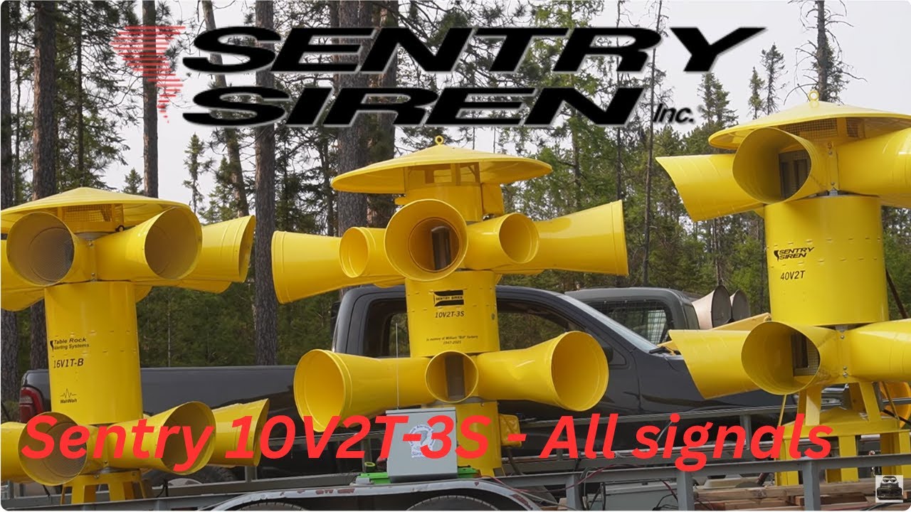 (Extremely Rare) Sentry 10v2t-3S - Hi LO + alert - SirenCon 2025