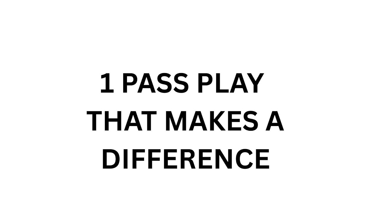 Matt Mumme Quick Game The 1 Play Difference Maker