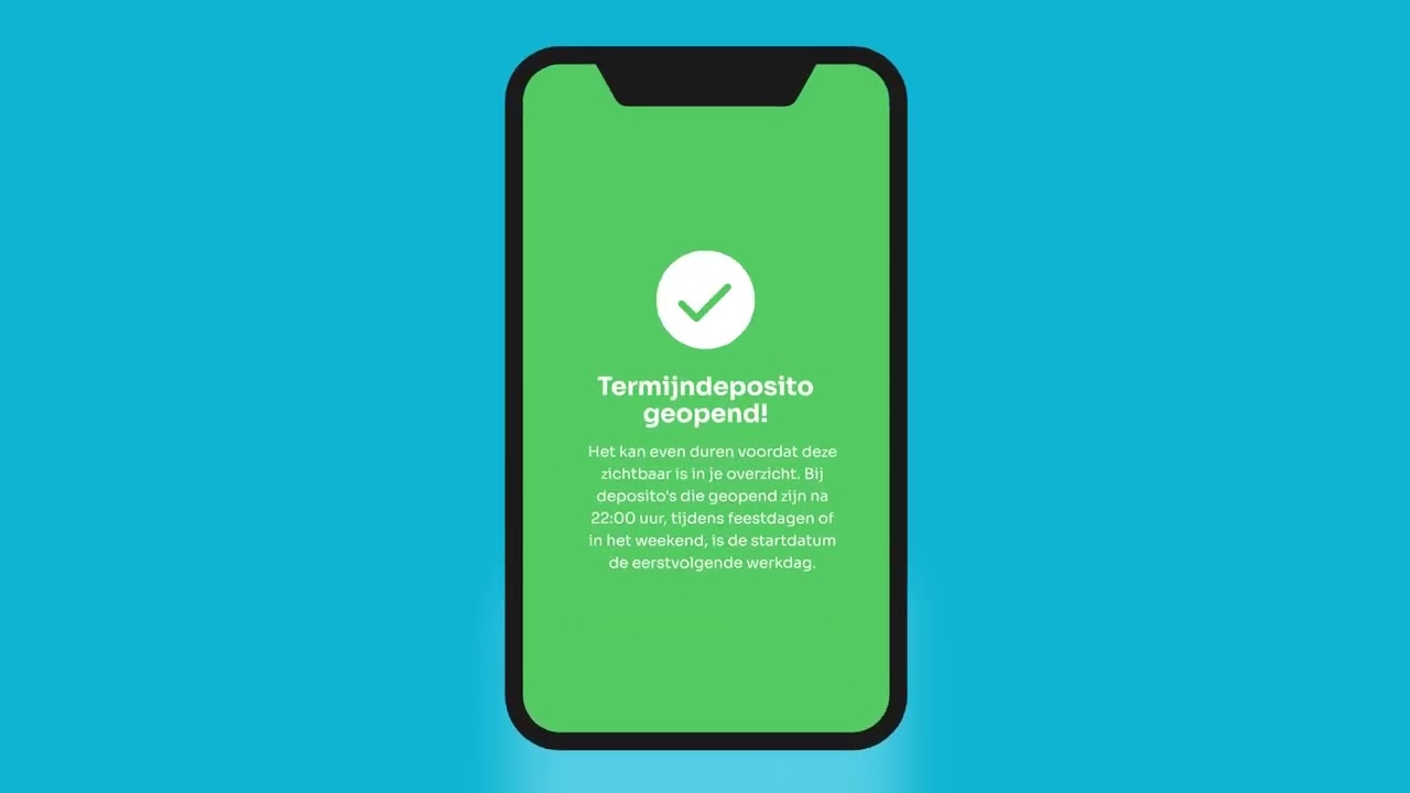 Uitleg video: NIBC Sparen app