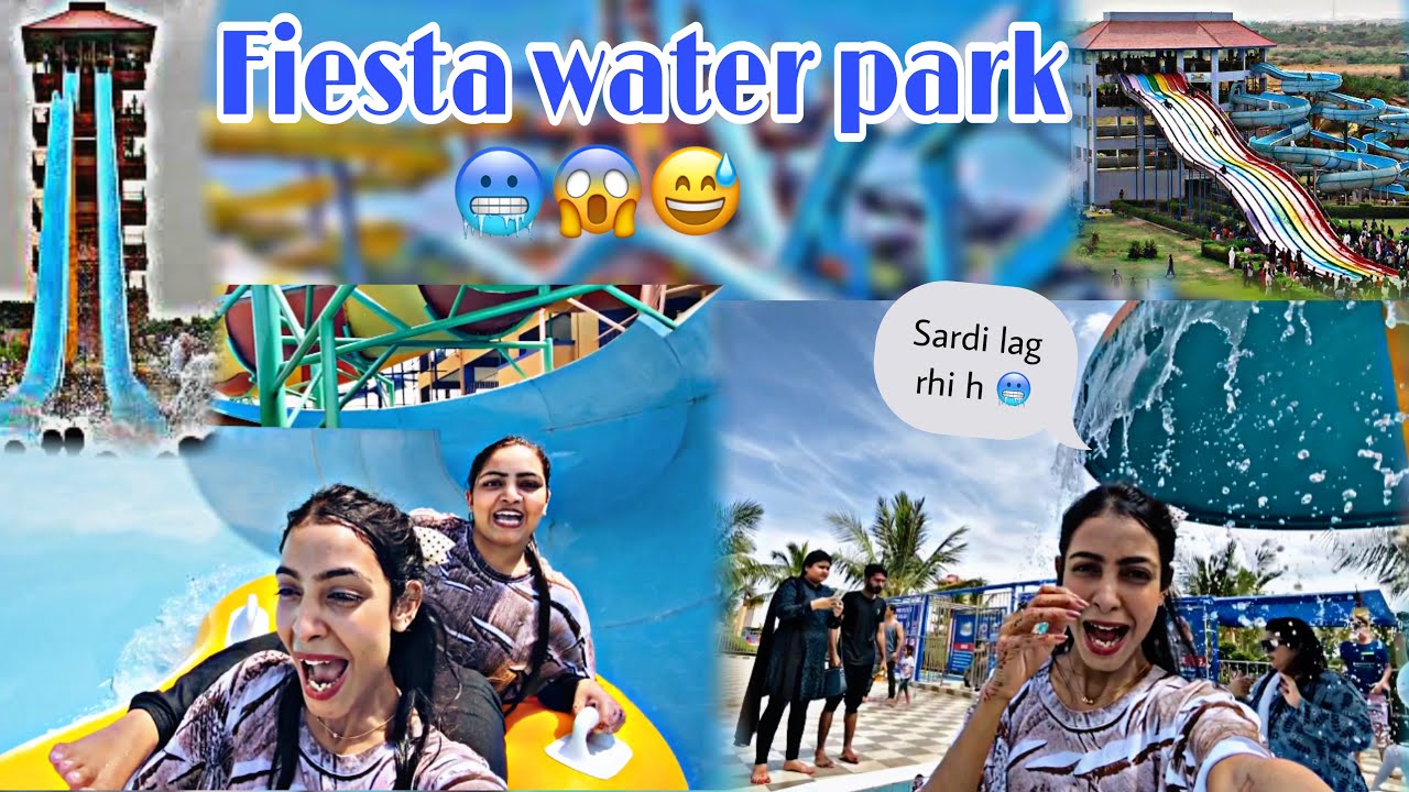 Fiesta water park |😅sardi lag rhi h bhot 🥶| uroOj Abbasi official