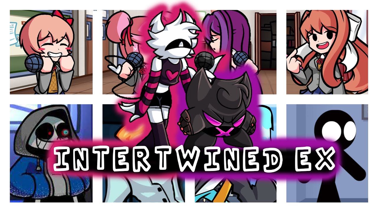 FNF Intertwined EX - But Everyone Try To Calm Down Cerbera (Intertwined EX but everyone sings it