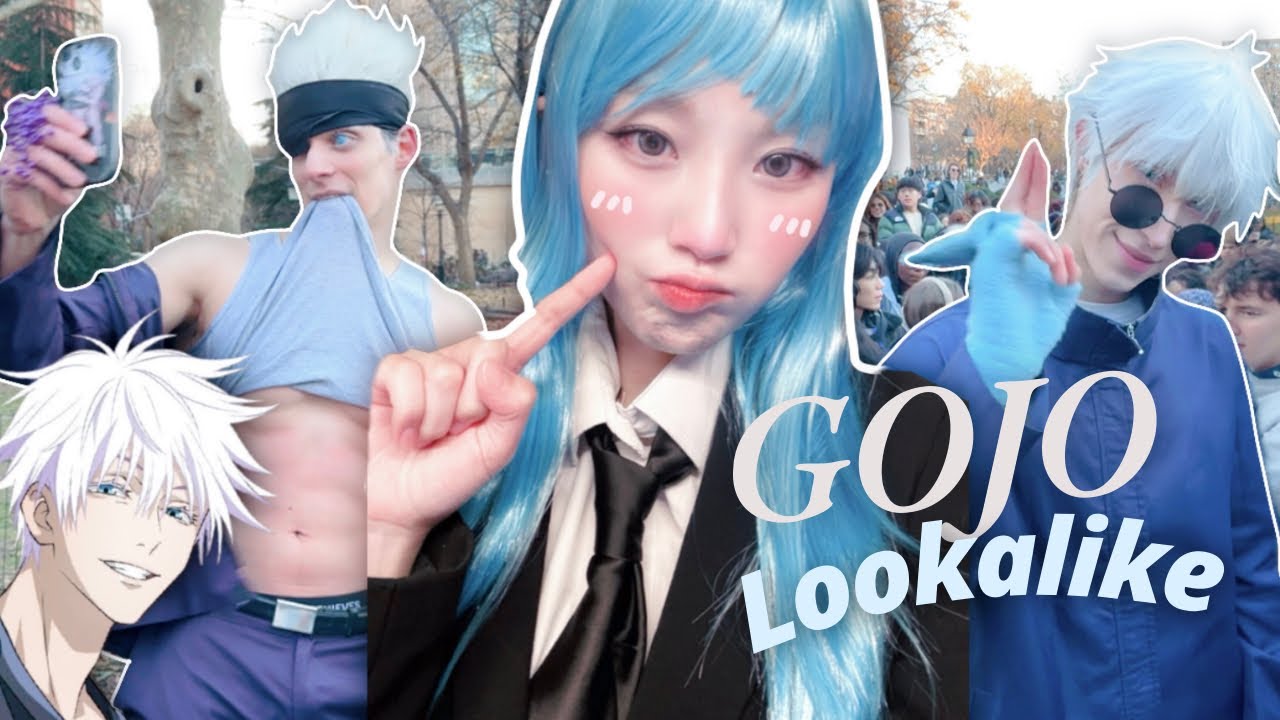 GOJO Lookalike Contest in NYC?! || Jujutsu Kaisen merch shopping, crane games, and Pop Mart