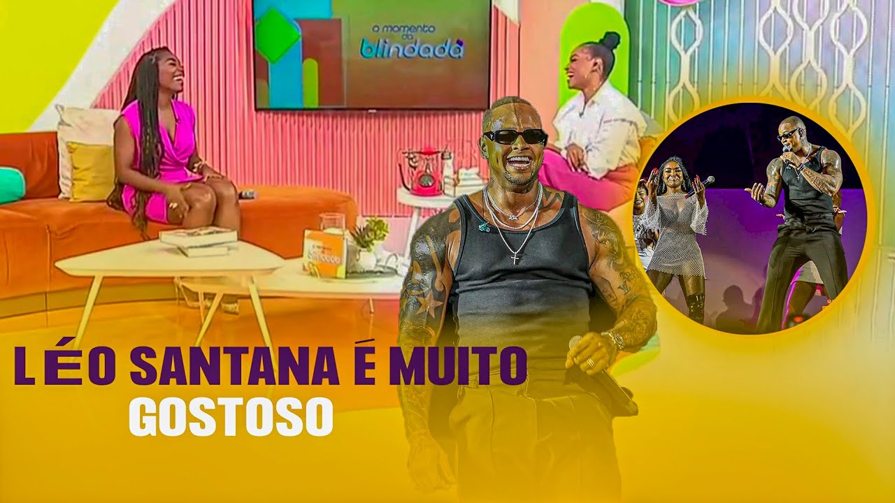 SOBRE LÉO SANTANA: PÉROLA PARTICIPA DO QUADRO VERDADE OU CONSEQUÊNCIA NO MOMENTO DA BLINDADA | VEJA