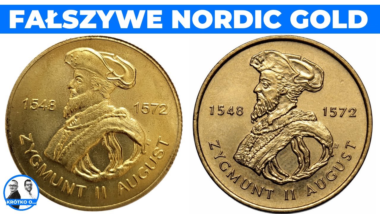 Fałszerstwa monet Nordic Gold - Zygmunt II August 1996 rok