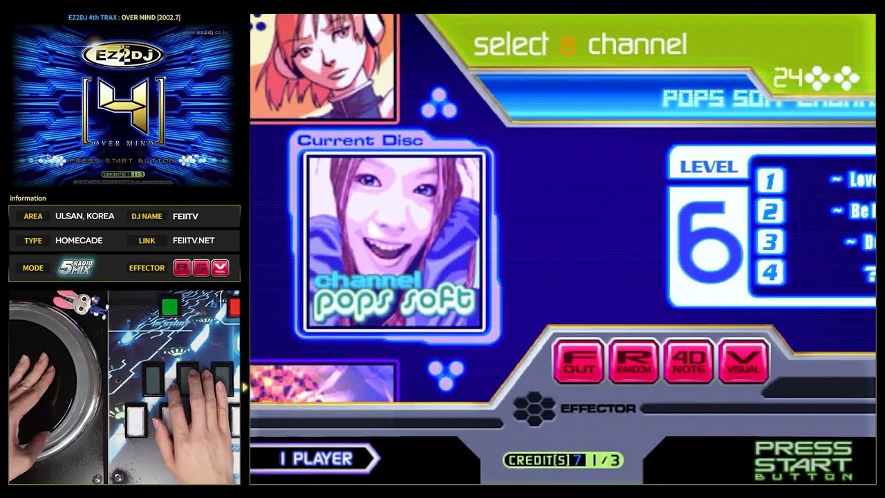 [EZ2DJ 4th : OM] 5Radio (8) Hard Beat Stage