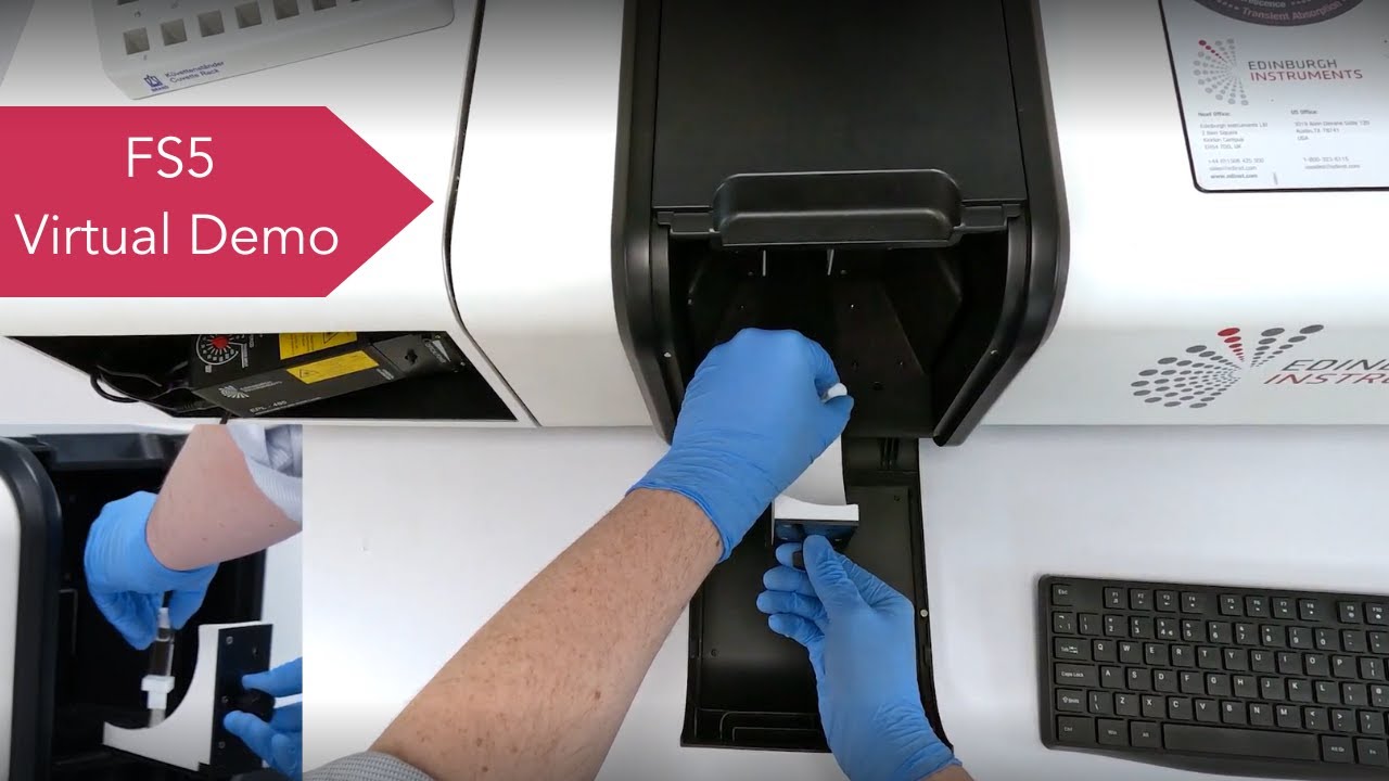 FS5 Spectrofluorometer - Virtual Demo - Edinburgh Instruments